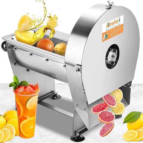 Newhai Commercial Vegetable Slicer Electric Potato Slicing Machine