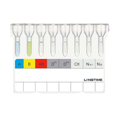 Kit De Prueba De Agrupamiento Sangu Neo Ref Zhuhai Longtime