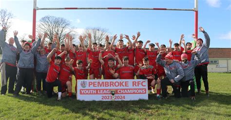 Pembroke Rfc Crowned Youth League Champions Connect Pembrokeshire