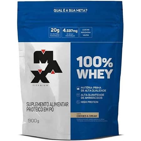 Whey Refil G Max Titanium Mugo Suplementos