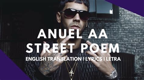 Anuel AA Street Poem English Translation Letra Lyrics YouTube