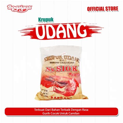 Jual KRUPUK UDANG NY SIOK Di Lapak Bogajaya Official Bukalapak