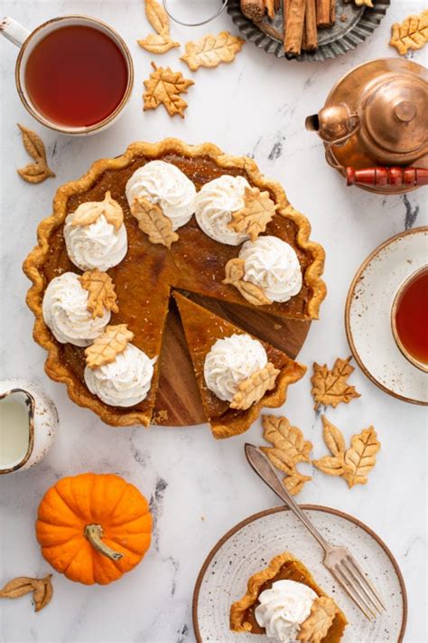 Marshmallow No Bake Pumpkin Pie Oh Sweet Basil