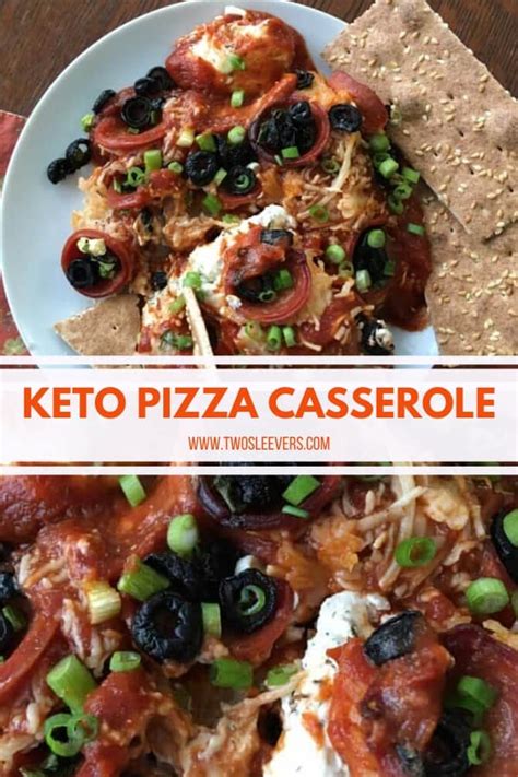 Keto Pizza Casserole Easy Crustless Pizza Easy Crustless Pizza Twosleevers