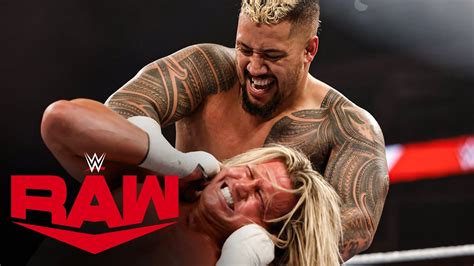 Dolph Ziggler Vs Solo Sikoa Raw Jan Youtube