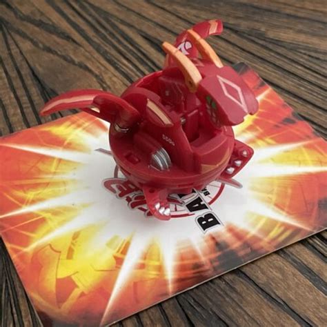 Bakugan B Hyper Dragonoid Red Pyrus G New Vestroia Battle Brawlers