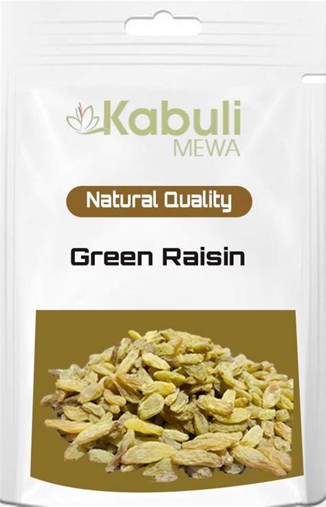 Buy Green Raisins Online In India At Best Price | Kabuli Mewa