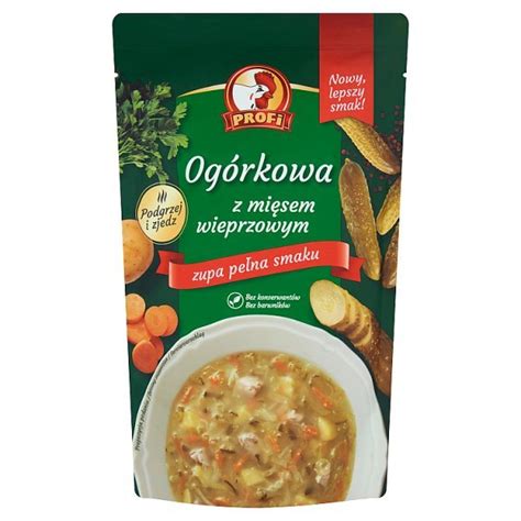 Profi Zupa Og Rkowa Z Mi Sem Wieprzowym G Profi Sklep Empik