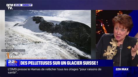 LA BANDE PREND LE POUVOIR Des Pelleteuses Sur Un Glacier Suisse