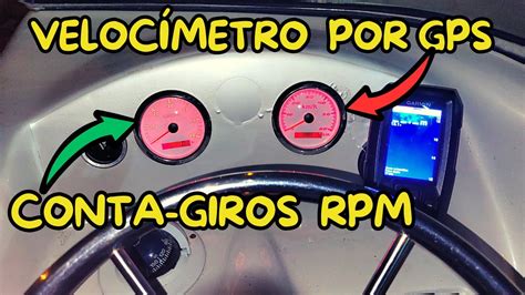 Como Instalar Tac Metro E Veloc Metro Na Lancha Youtube