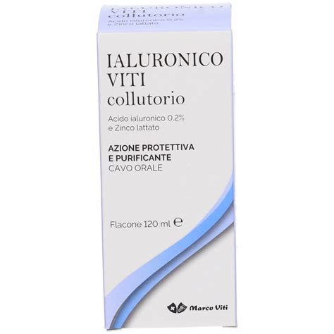 Marco Viti Ialuronico Viti Collutorio 120 Ml Redcare