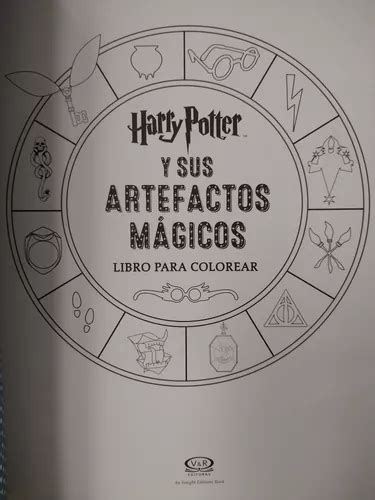 Harry Potter Y Sus Artefactos M Gicos Libro Para Colorear En Venta En