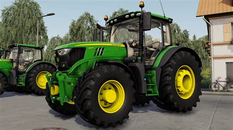 John Deere 6r Medium Frame 2014 2021 V10 Fs19 Landwirtschafts Simulator 25 Mods Ls25 Mods