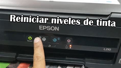 Reiniciar Los Niveles De Tintas Epson L210 Y Test De Cabezales YouTube