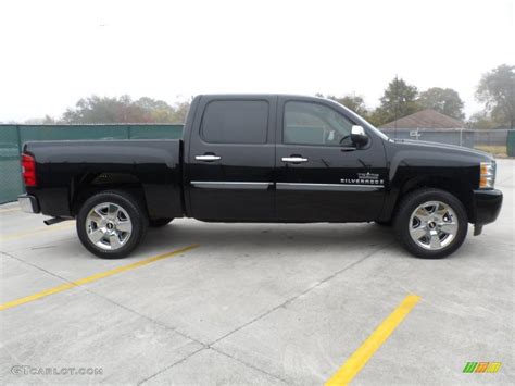 2009 Black Chevrolet Silverado 1500 Lt Texas Edition Extended Cab