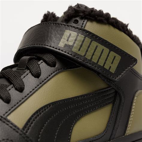 Puma Rebound Mid Strap Wtr Khaki M Skie Buty Lifestyle