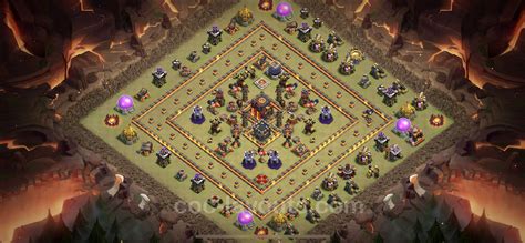 Best Anti 2 Stars War Base Th10 With Link Legend League 2023 Town