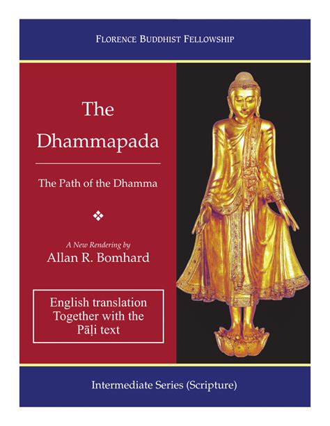 PDF The Dhammapada The Path Of The Dhamma A New Rendering By