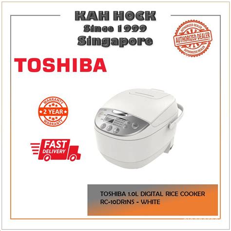 Rice Cookertoshiba L Digital Rice Cooker Rc Dr Ns Years Local