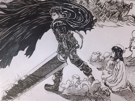 [ART] Want to share some berserk panels, Ghibli and more : r/manga