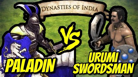 126 PALADINS Vs 200 ELITE URUMI SWORDSMEN Total Resources AoE II