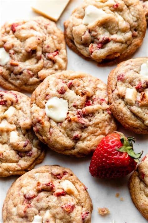 Strawberry And Cream Cookies Sallys Baking Addiction