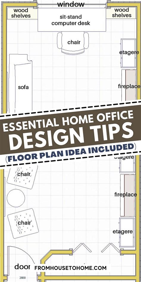 Home Office Layout Ideas - From House To Home