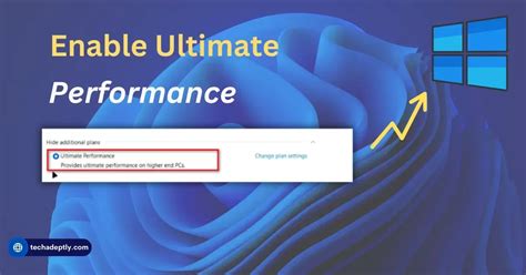 How To Enable Windows Ultimate Performance Mode In Windows Tech