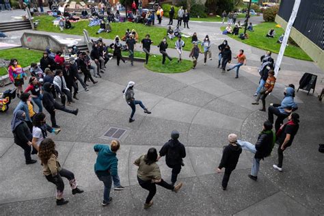 See Photos Of Pro Palestinian Protest At Cal Poly Humboldt That Is