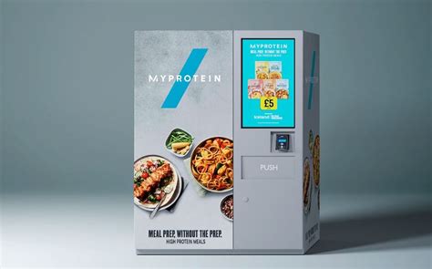 Fitness First Trials World First Frozen Protein Meal Vending Machine