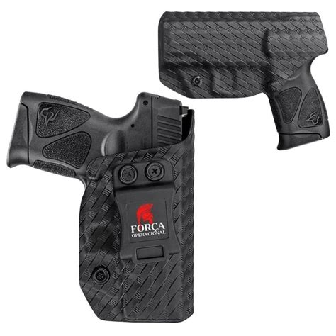 Coldre Kydex Velado Para Taurus G C E G C Fiber Carbon Black