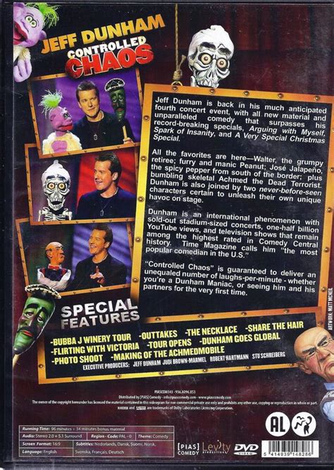 Jeff Dunham Controlled Chaos Dvd Jeff Dunham Dvd S