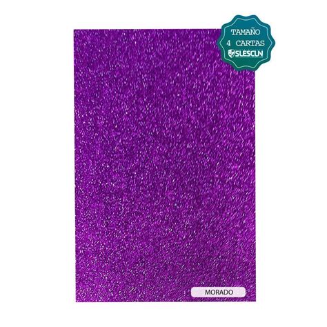 Fommy Cuatro Cartas Escarchado Morado Grafitos