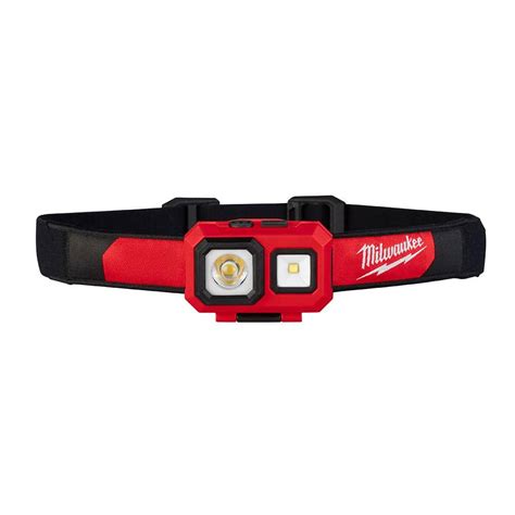 Milwaukee Lumens Led Spot Flood Headlamp The Home Depot