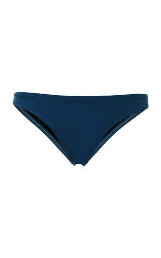 This Solid Striped Rachel Bikini Bottom Features A Moderate