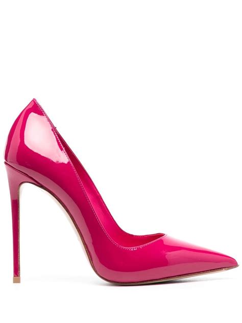 Le Silla 120mm Eva Patent Leather Pumps Pink FARFETCH