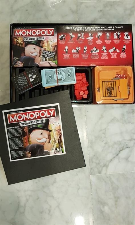 Monopoly Cheater S Edition Hobbies Toys Toys Games On Carousell