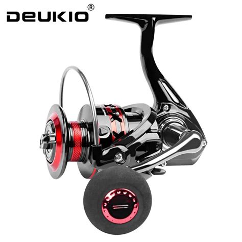 Kołowrotek wędkarski DEUKIO 2000 7000 Max Drag 12KG kołowrotki metalowa