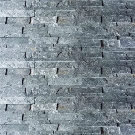 Beautiful Silver Grey Slate Wall Cladding Manufacturer Exporter