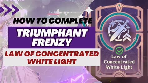 Genshin Impacttriumphant Frenzy Event Stage Law Of Concentrated