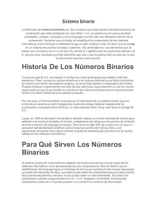 Sistema Binario PDF