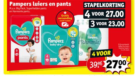 Pampers Luierbroekjes Luiers Folder Aanbieding Bij Kruidvat Details