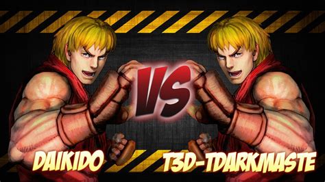 DAIKIDO Ken Vs T3D TDARKMASTE Ken SSFIV AE 2012 YouTube