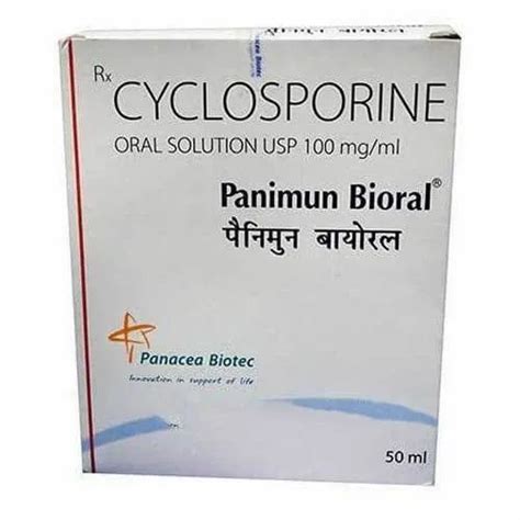 Cyclosporine Oral Solution Packaging Type Bottle At Rs 2500pack In