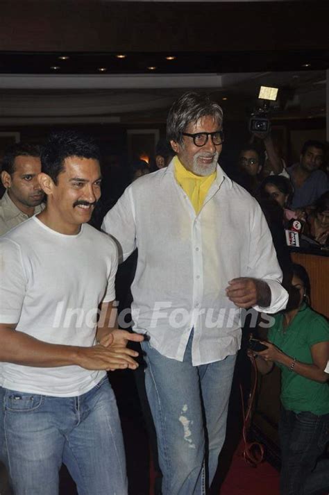 Amitabh Bachchan at Aamir Khan productions celebrates 10th anniversary ...