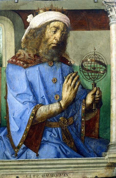 Ptolemy Alexandrian Greek Astronomer And Geographer Stock Image