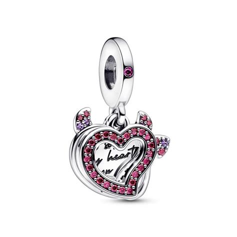 Charm Colgante Pandora Corazón Diablo 792511C01