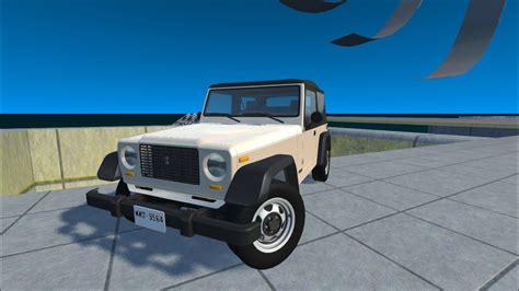 Beamng Drive Jeep Vs Buraco Amarelo Youtube