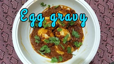 முட்டை கிரேவி Egg Gravy Youtube