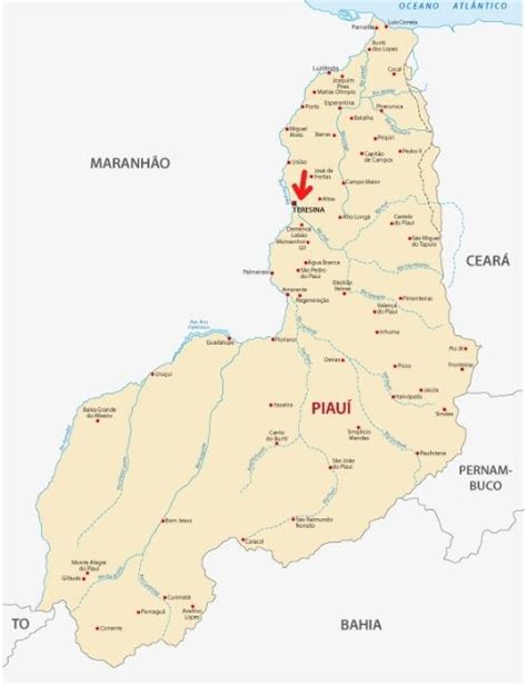 Mapa De Teresina Completo